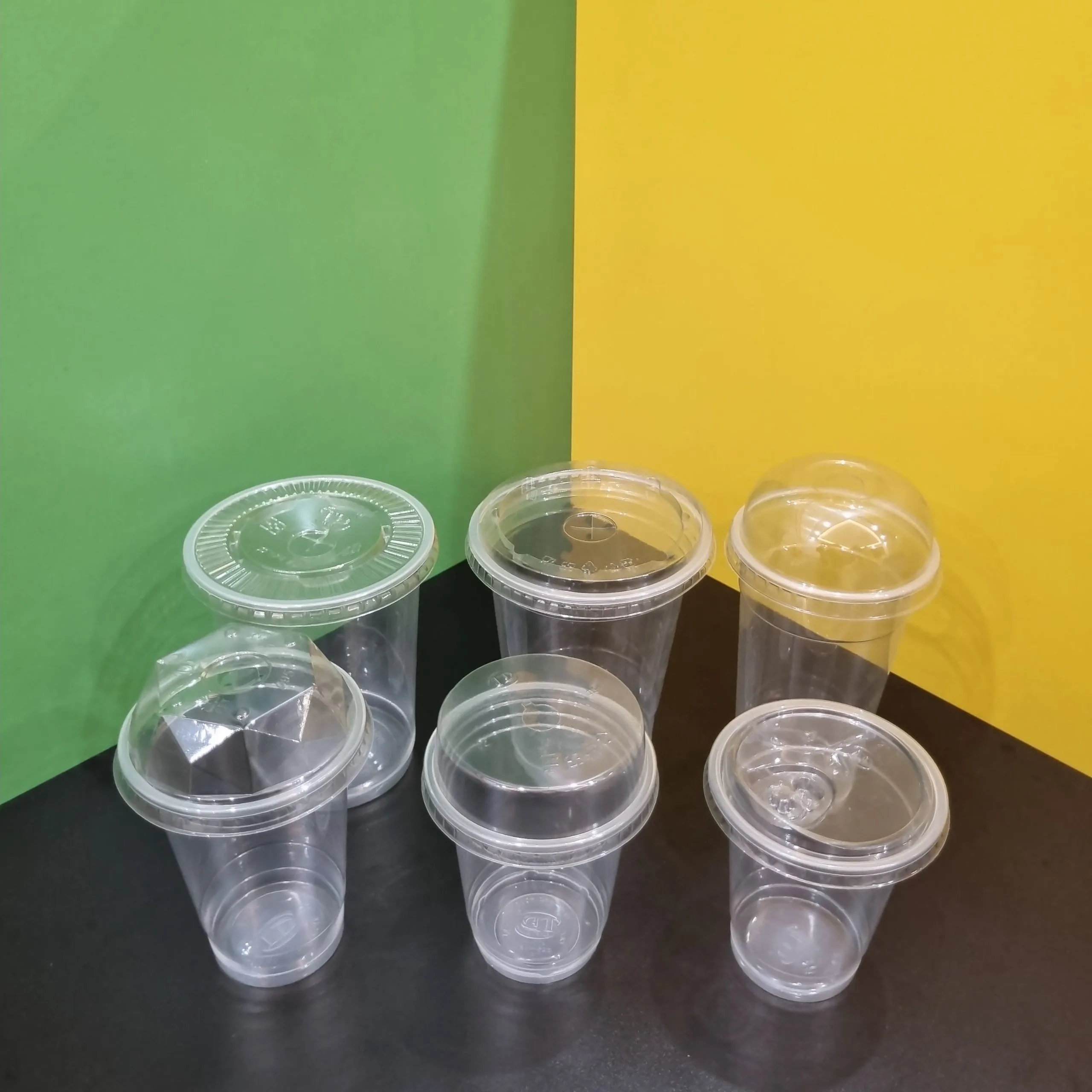 Tien Duc manufacturer 12/14/16/24/28/30/34oz diameter 90/95/120mm disposable plastic pp cup with lid Ready to ship