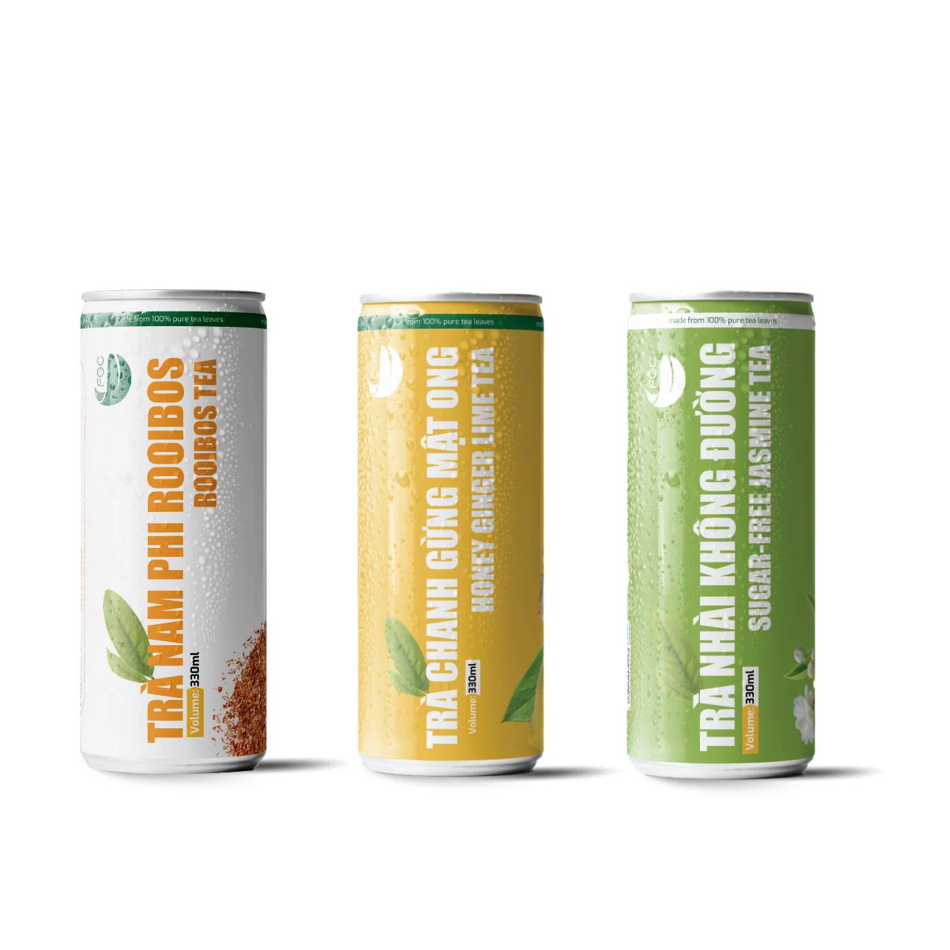 Free Sample Herbal Tea Natural Premium Diabetic Herbal Tea Beverage Bottle Private Label Package Honey Chamomile