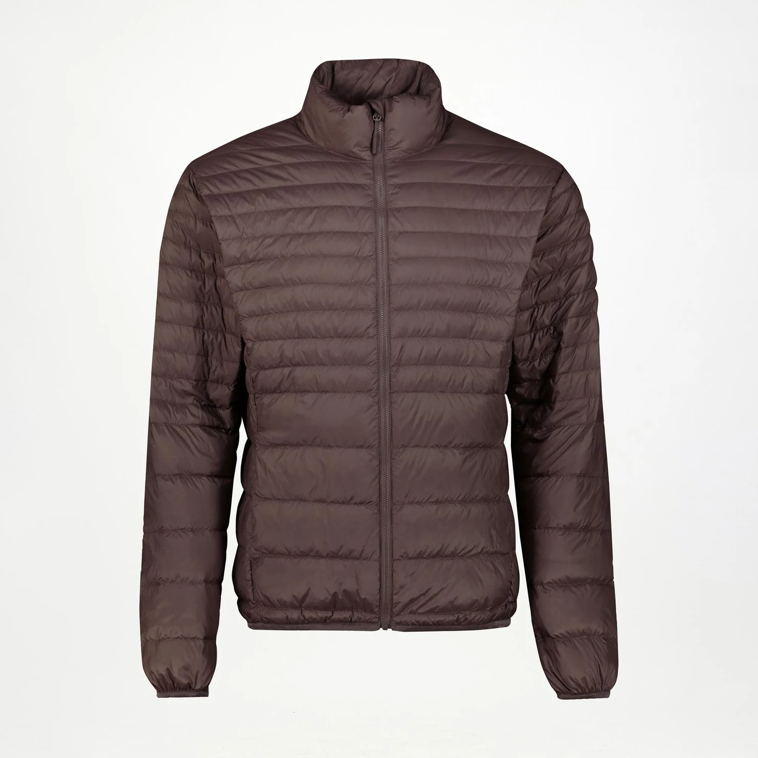 High Quality Lightweight Winter Puffer Jacket Men Fashion Bubble Quilted Bomber Coat Hooded Stand Collar Cheap Fabric Material