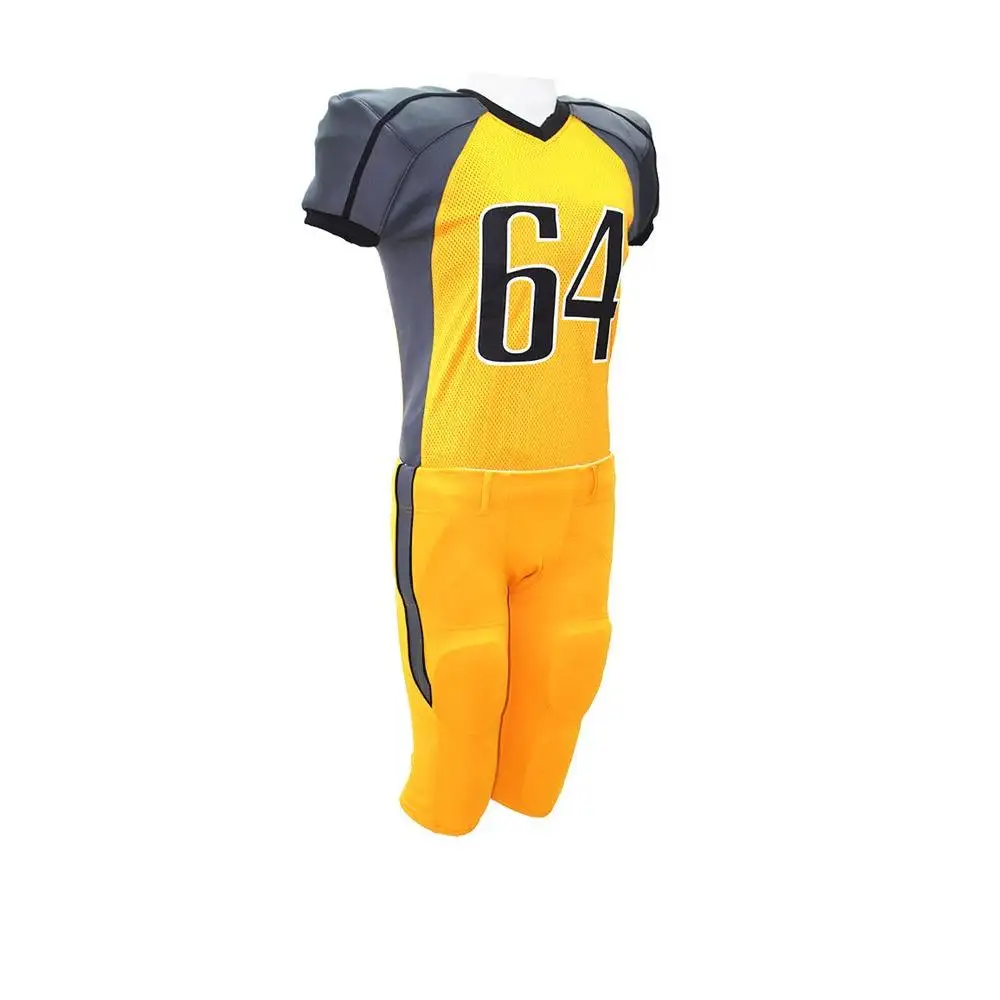 sublimation american football jersey hot sale custom team football clothing for men wholesale youth american football uniform