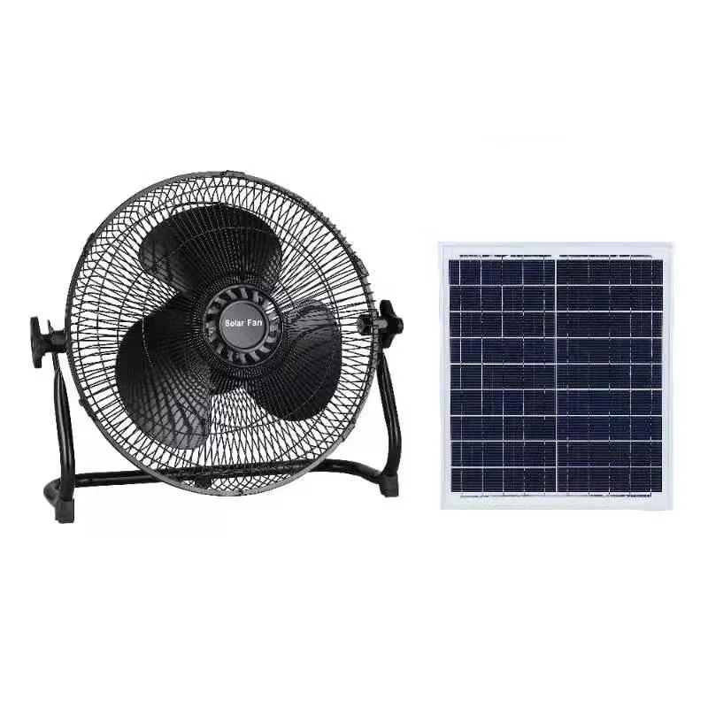Solar Energy Fans for Summer Cooling Use Waterproof Solar Fans for Indoor Use