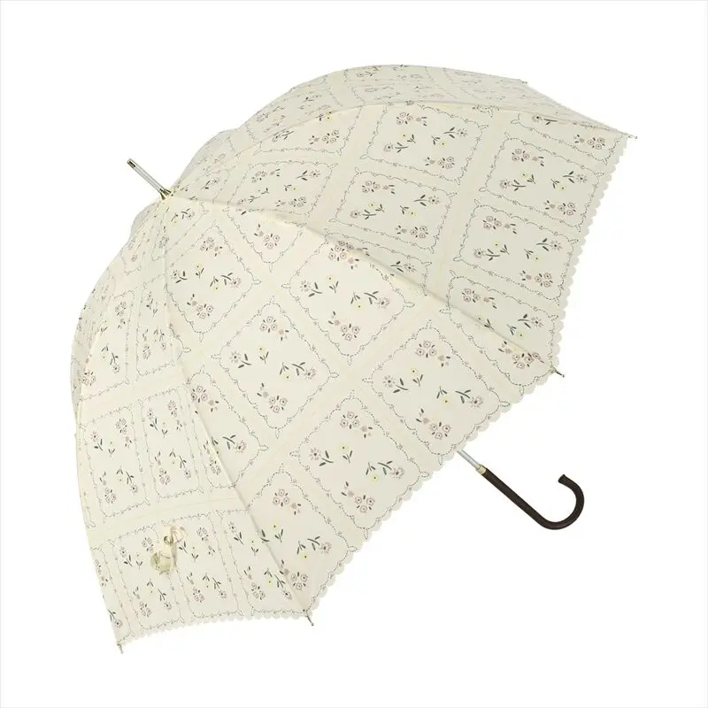 fashion designer umbrella tile flower design