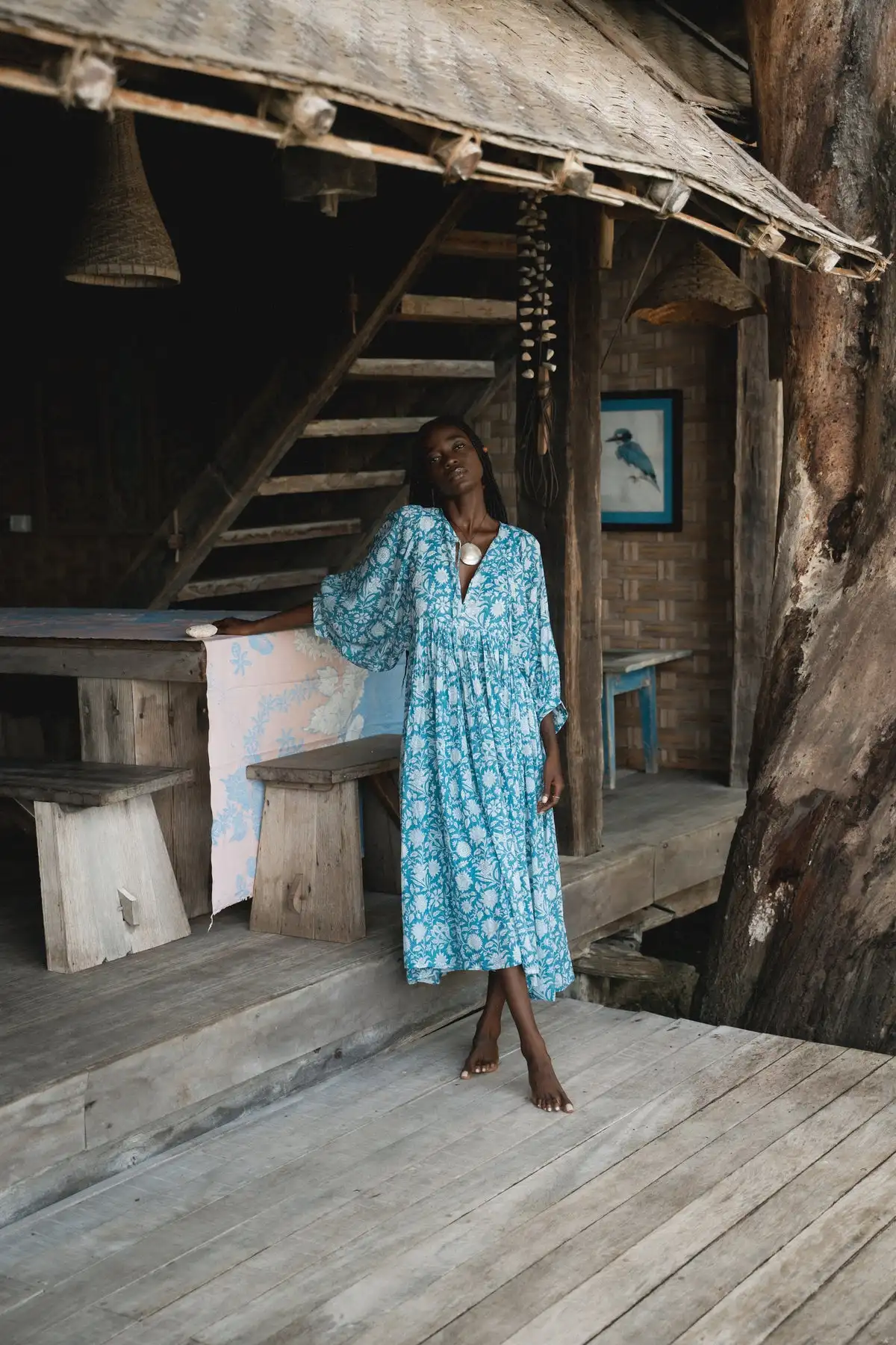 New Arrival High Quality Custom Ladies Elegant Print 100% Silk Women Casual Long Summer Floral Print Block Cotton Dress