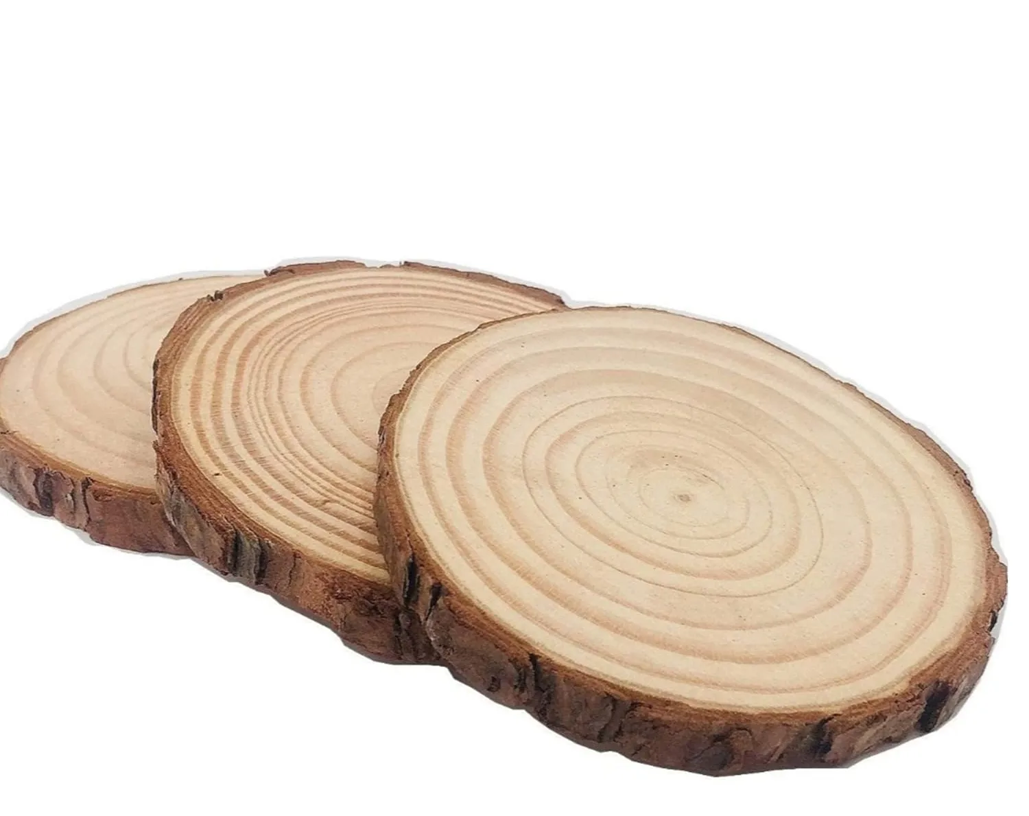 Elegant Modern-Style Bamboo Coasters Set of Ceramic Metal Rustic Natural Wood Design Custom Cup Mat for Kitchen Table Home Use