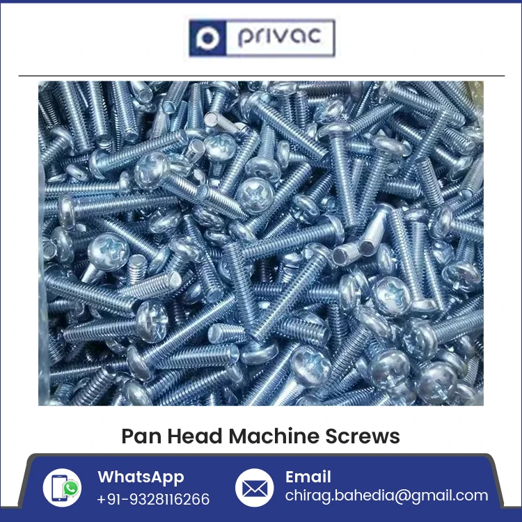 Pan Head Screw DIN7985 Stainless Steel Cross Pan Head Machine Screw