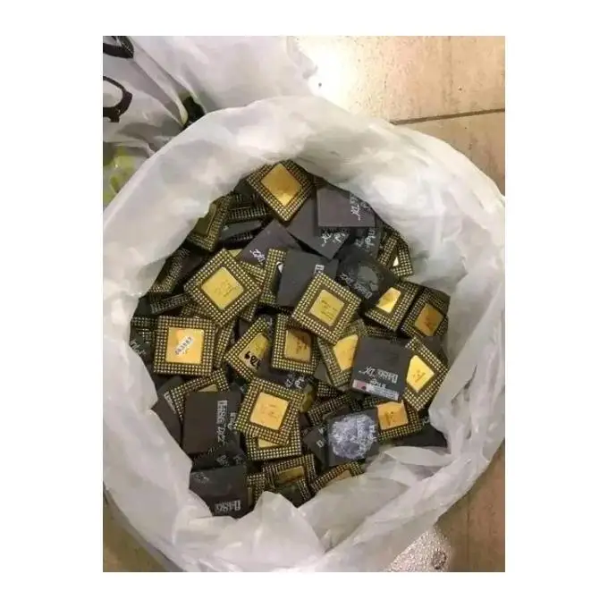 Best Selling Intel Pentium Pro Ceramic CPU Scrap with Gold Pins Wholesale Price Motherboard Scrap Processors