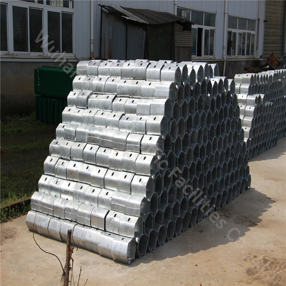 Hot Dip Galvanized Hex Spacer Block for W Beam Highway Guardrail