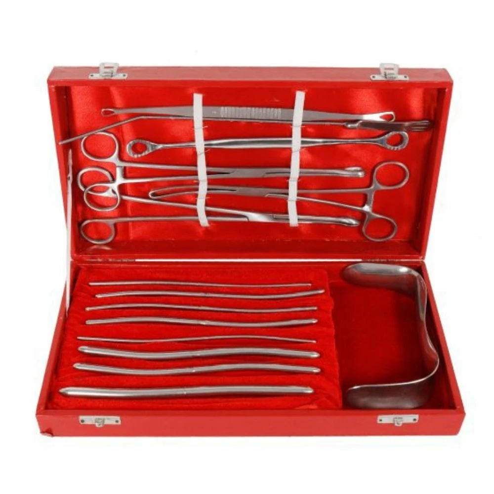 Top Quality Stainless Steel Surgical Instruments Dilatation and Curettage Set Gynecology DNC Instruments By debonairii