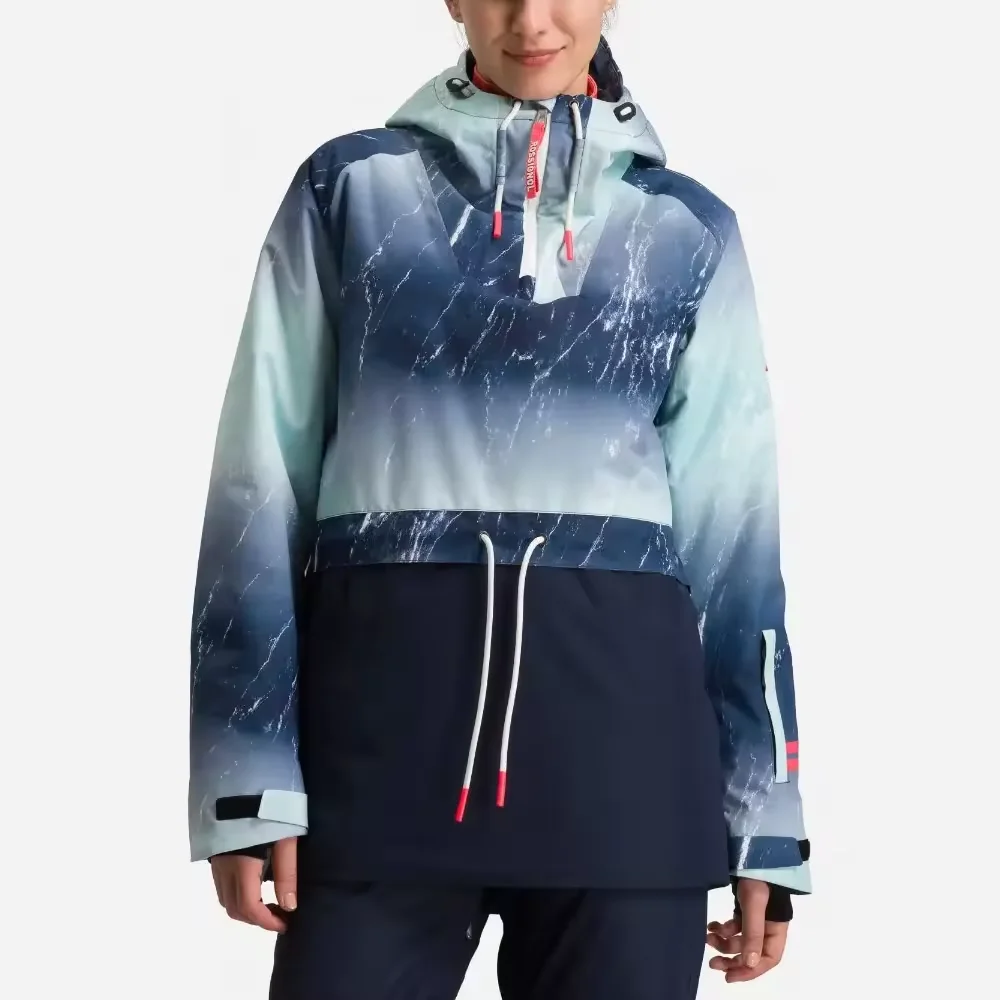 Custom Contrast Colors Anorak Jackets Half Zip Jackets Windbreaker Jackets