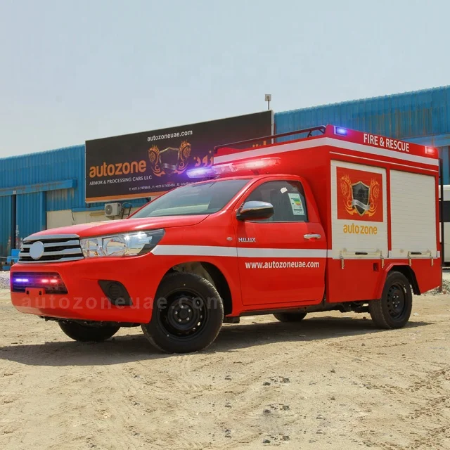 New Condition Fire & Rescue Vehicle Diesel Fuel Manual Transmission 4x2 Drive Wheel Fire Truck