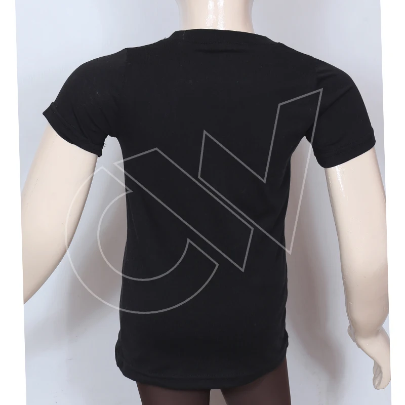 High Quality Cotton Summer Kids Casual Short Sleeve Solid Color T-Shirts For Children