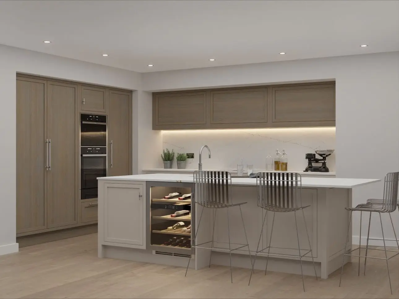 2024 new Arrival Modern kitchen design ready made cheap kitchen cabinets in china