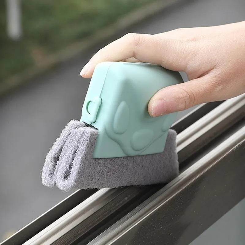 Window Dust Brush Wash Cleaning Tool Gap Dead Angle Kitchen Car Cleaner Products Glass Household for Windowsill Sponge