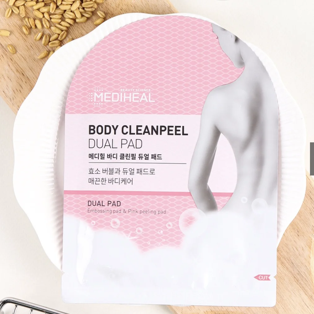 MEDIHEAL [MEDIHEAL]Mediheal Body CleanPeel Dual Pad [5 sheets/ box] EXP JUNE 2023