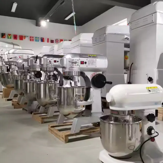 7L,10L,20L,30L,40L,50L,60L,80L Electric Multi-Function Kitchen Bakery Machine Planetary Mixer