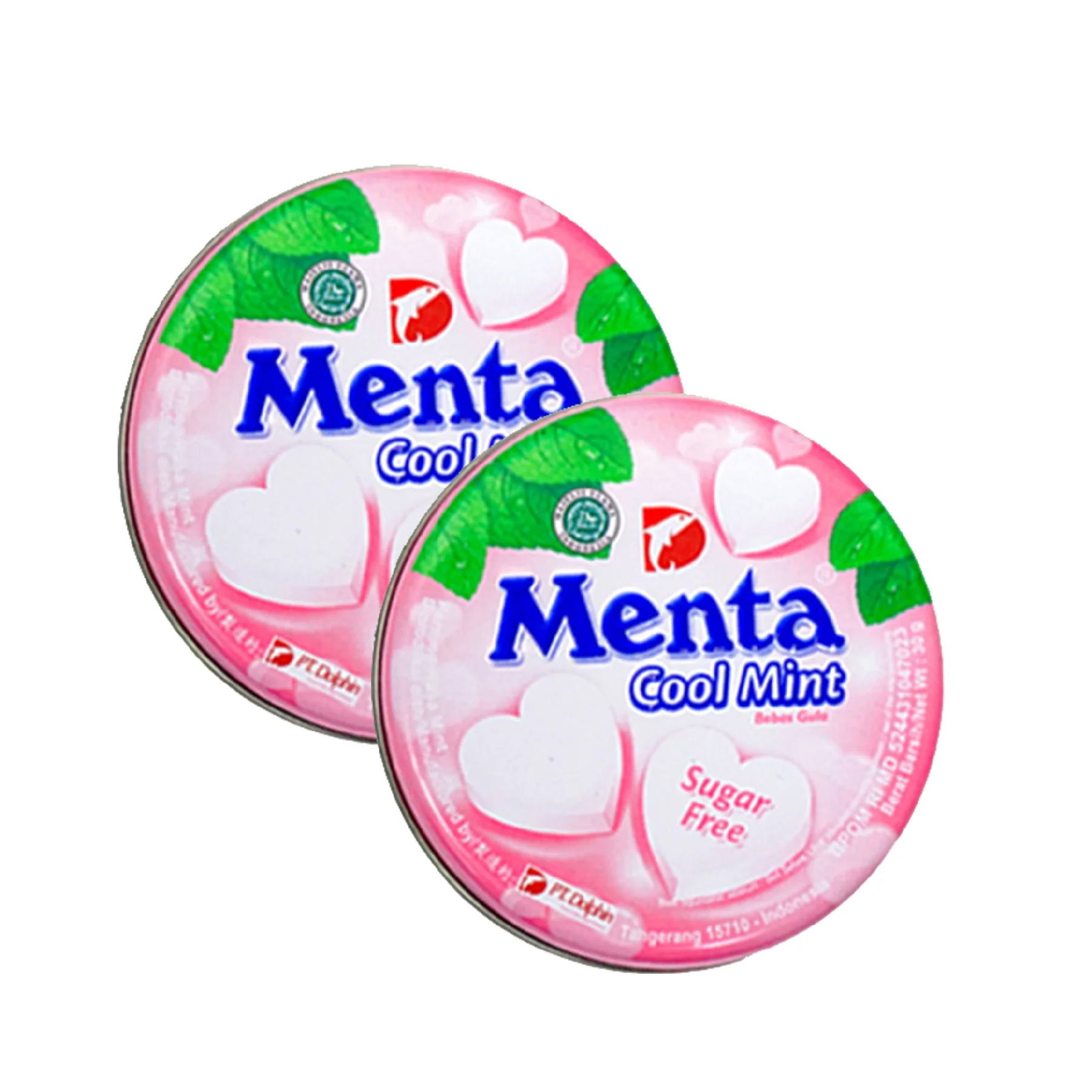 New Product 100% High Quality Export Oriented Bag OEM Candy Bulk Storage Sweet Candy Menta Can Candy Cool Mint From Indonesia