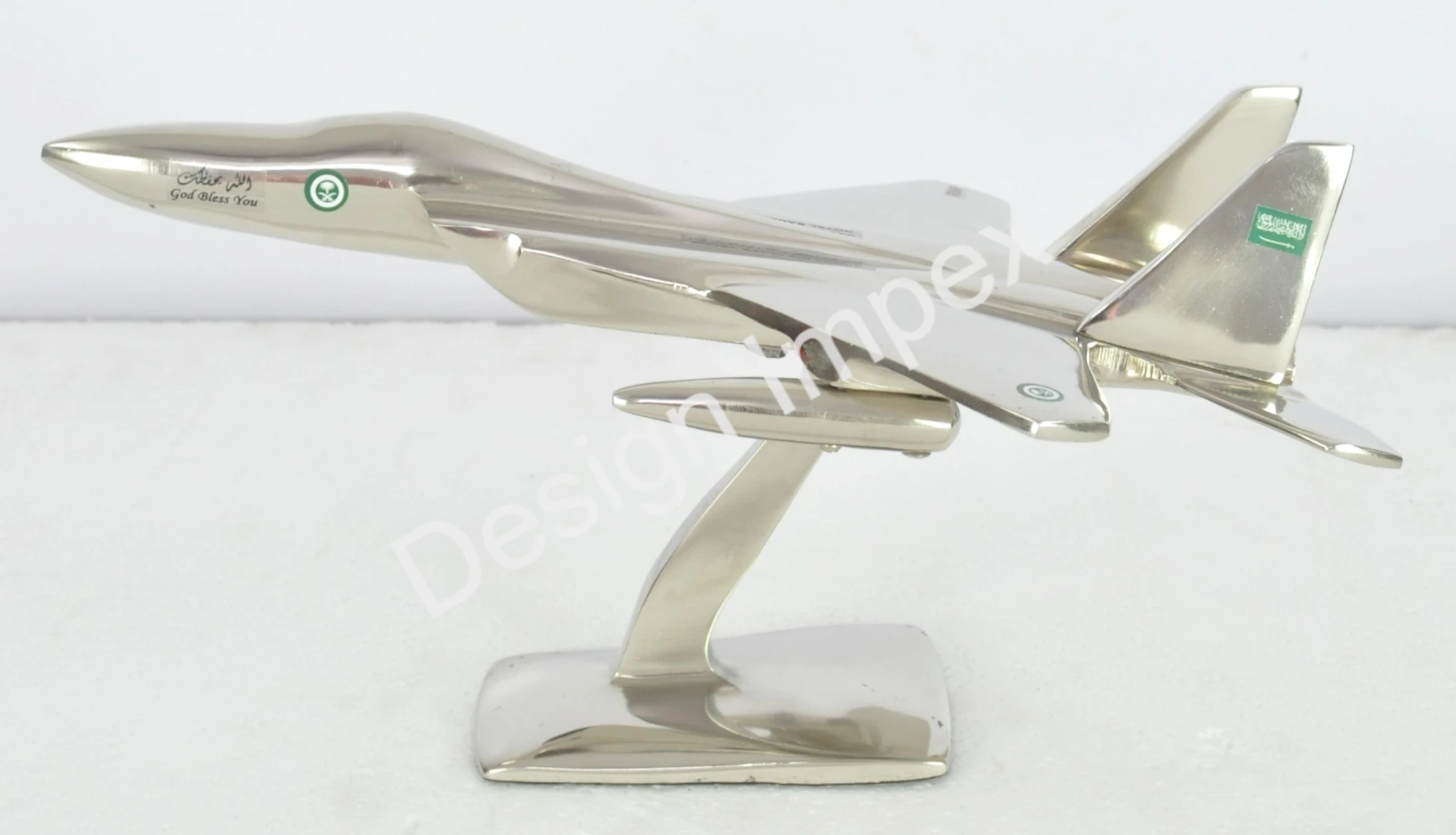 F 15 Airplane Models Eagle Royal Saudi Airforce Fighter Jet & Aircraft Model Powder Coated 13' Inch Grey Aluminium Best Prices