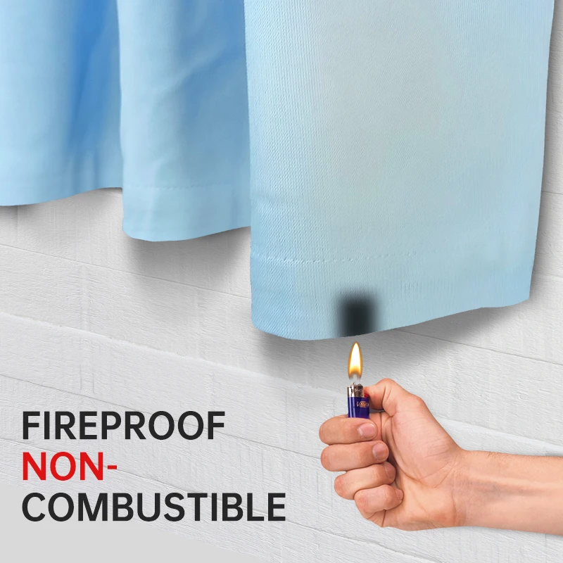 High Quality medical curtain flame retardant for hospital cubicle curtains cortinas de hospital