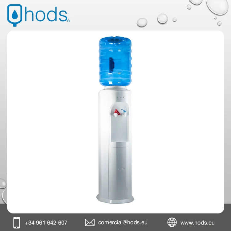 Anti Overflow System Hot and Cold Water Dispenser with Potential Compressor Elegance White for Household & Office