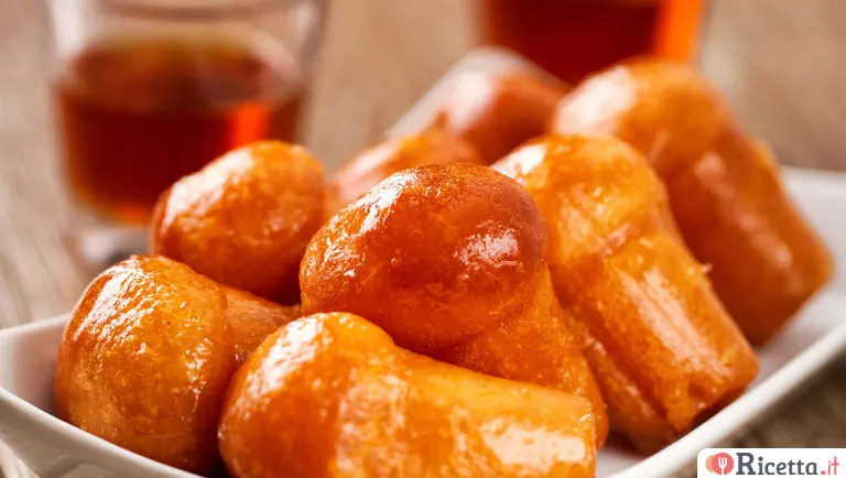 Rum baba made in Italy dessert end of meal for restaurant gift