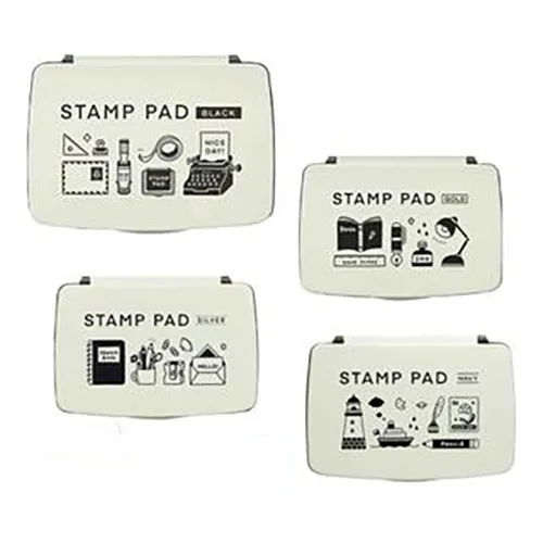 SANBY x ERIC STAMP PAD средняя печатная панель золото серебро черный темно-синий