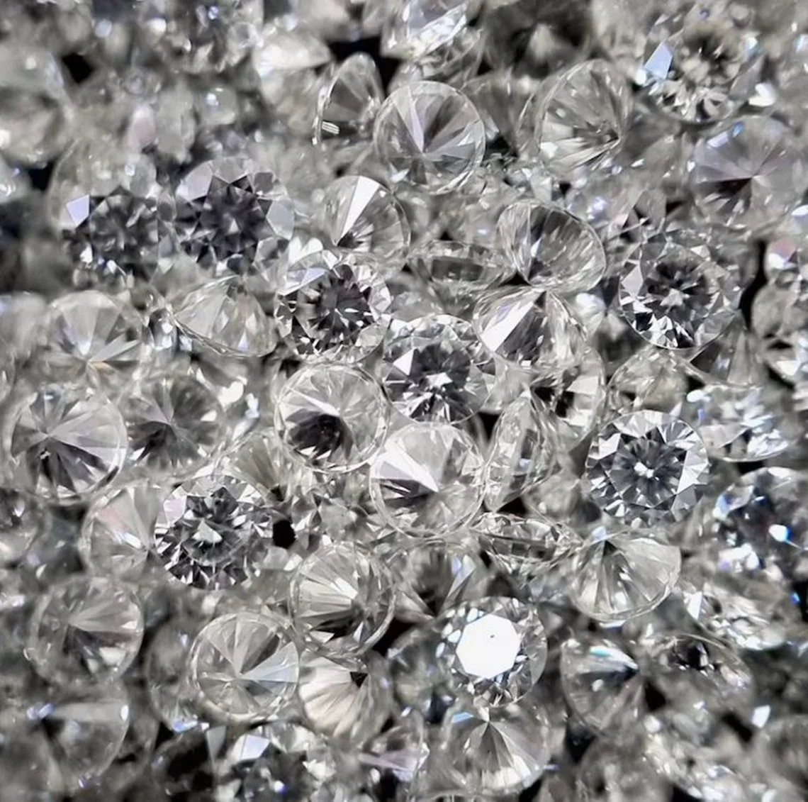 Lab Created 5.80-6.30 MM round Cut CVD Diamonds 0.70 Size in DEF Colour with VVS1 & VS2 Clarity Loose Lot Jewelry Jewelry Makers