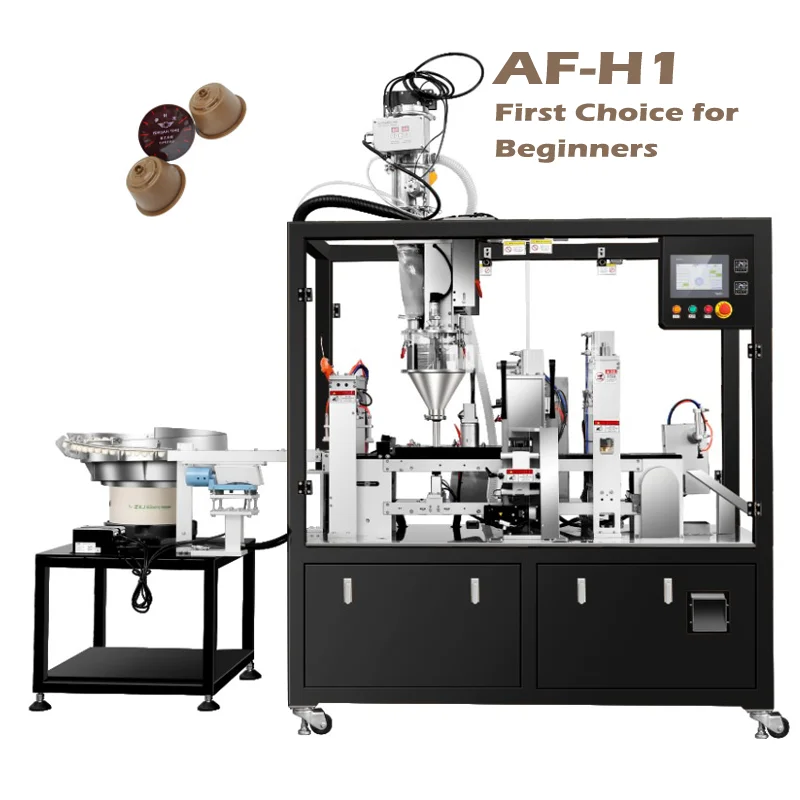 New machine 2022 Dolce gusto empty coffee capsule One line entry level first choice for beginners automatic filling machine