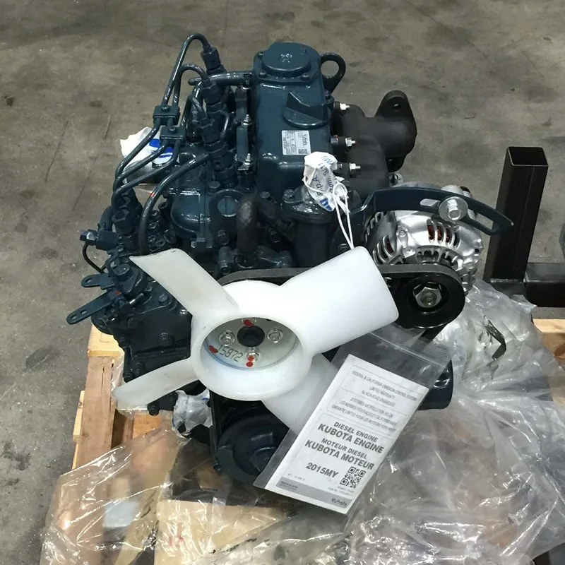 Подлинная Новый б/у kubota D722 полный двигатель Common Rail в 3 цилиндровый дизельный