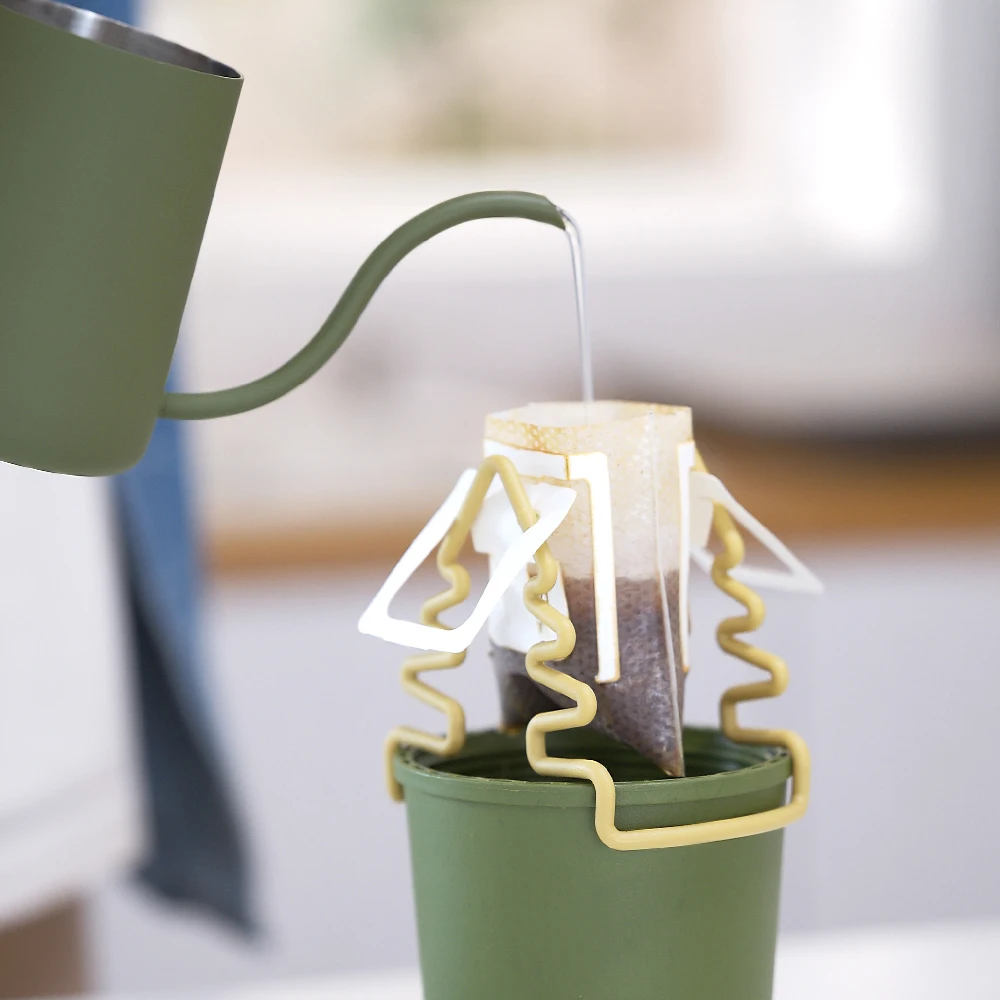 Coffee and Tea Drip Bag Holder for Filters