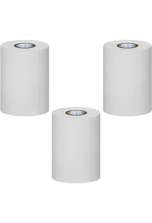 Thermal paper rolls for ECG printers and medical charts, measuring 3 x 6 and 12 channels.