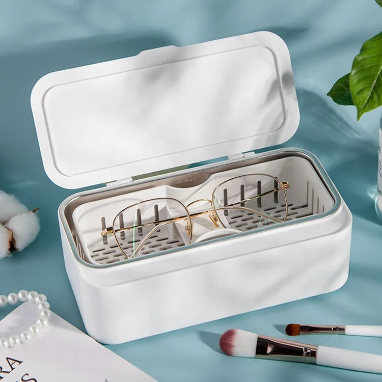 450Ml Sonic Jewellery Cleaner Machine With Watch Holder For Cleaning Jewelry Glasses Denture Rings Ultrasonic Cleaner
