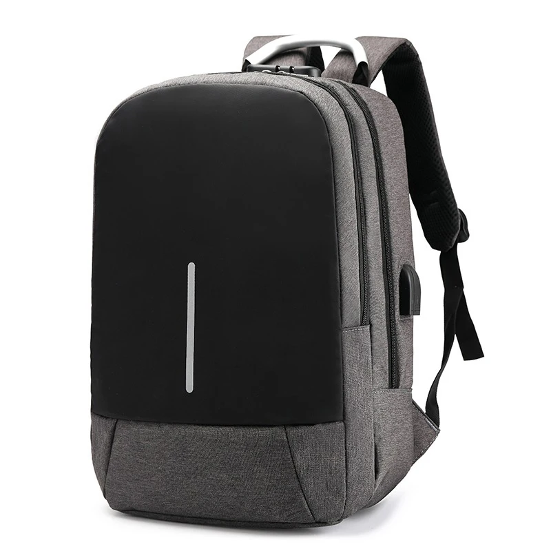 New Arrival Custom Waterproof Men Fashion Blue Travel Back pack Laptop Backpacks For Men