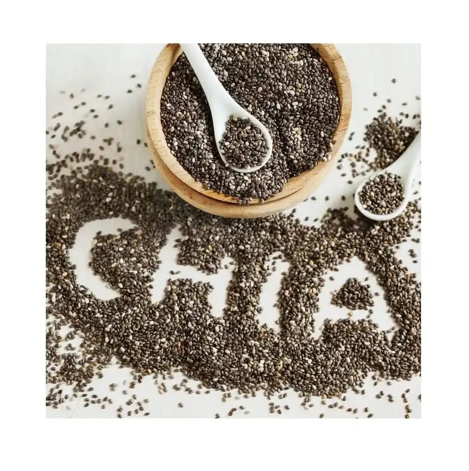 Premium Wholesale Natural Dried Chia Seeds Bulk Chie Seeds Factory Supply