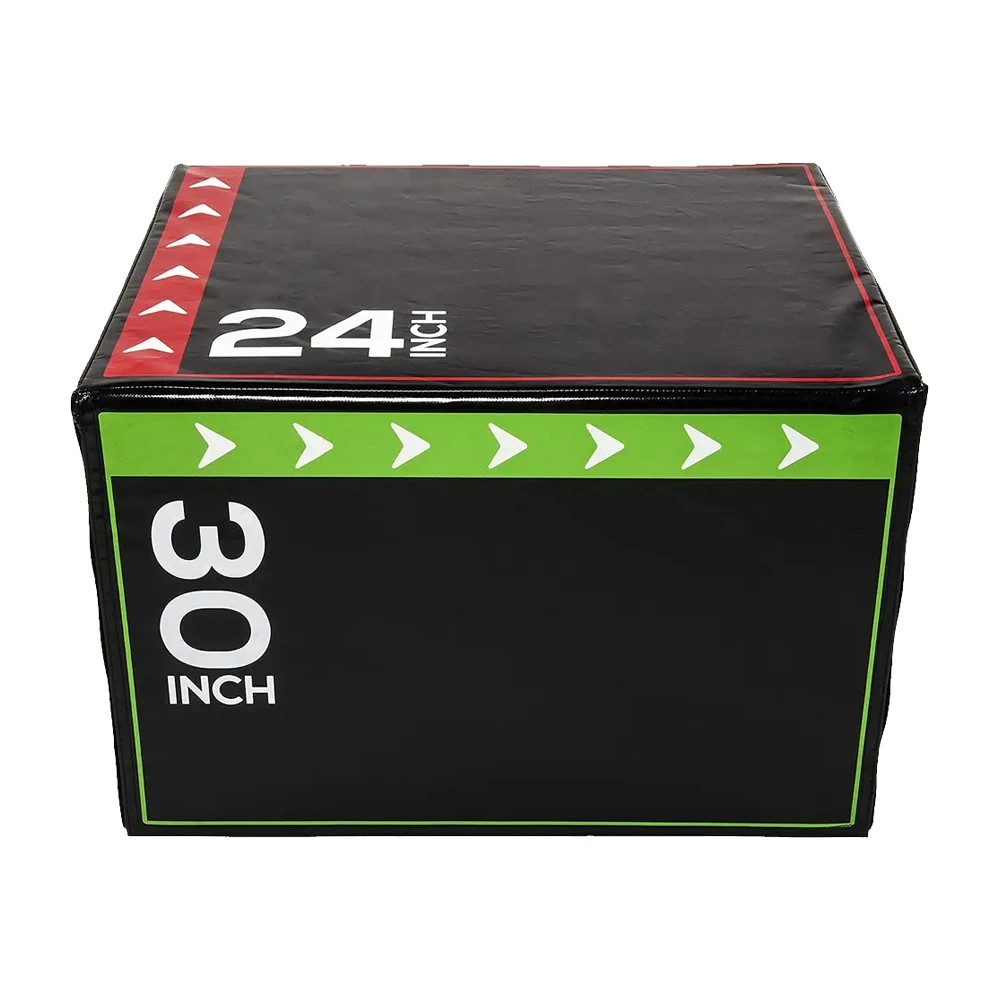 Factory Price 3 In 1 Gym Exercise Training Adjustable Soft Foam Plyometric Jump Box Fitness