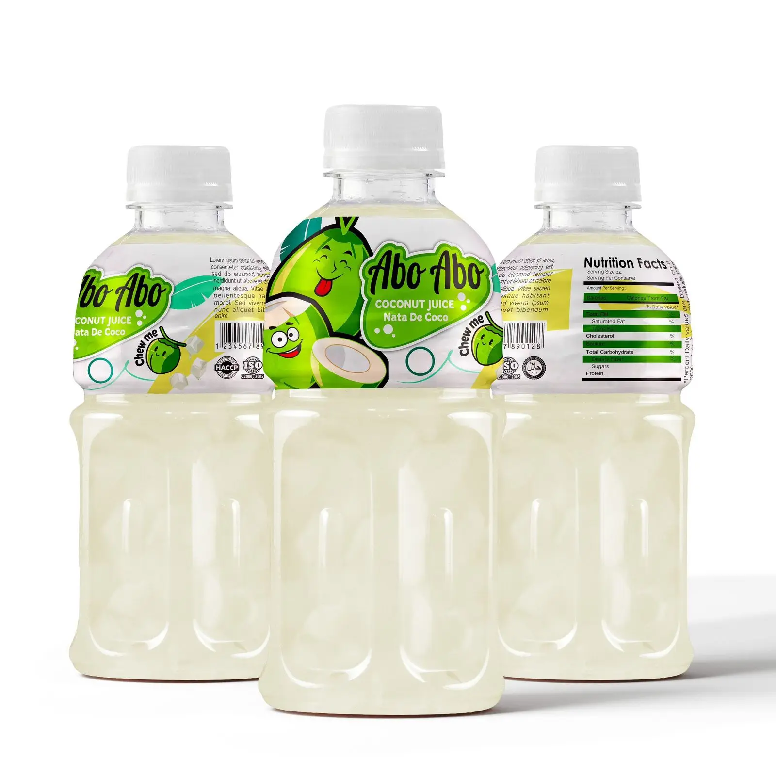 Abo Abo Best Price Fruit Juice Vietnam Manufacturer Nata De Coco Coconut Jelly Mango Flavor Ingredients Water Sugar Bottle