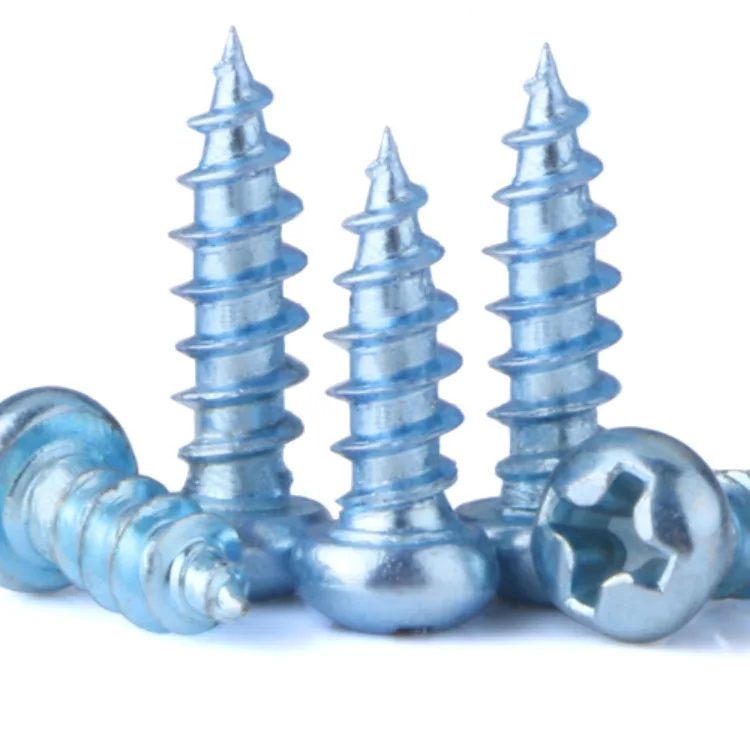 Wholesale Manufacturer grade 8.8 round head tapping screws high strength aluminum door and window tapping screws