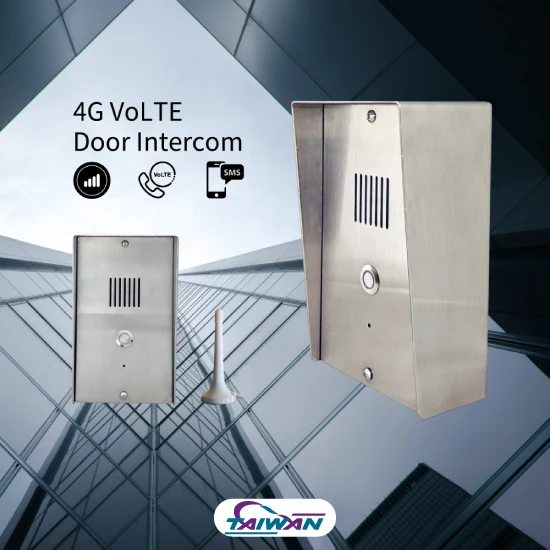 4G VoLTE  Wireless door phone audio intercom