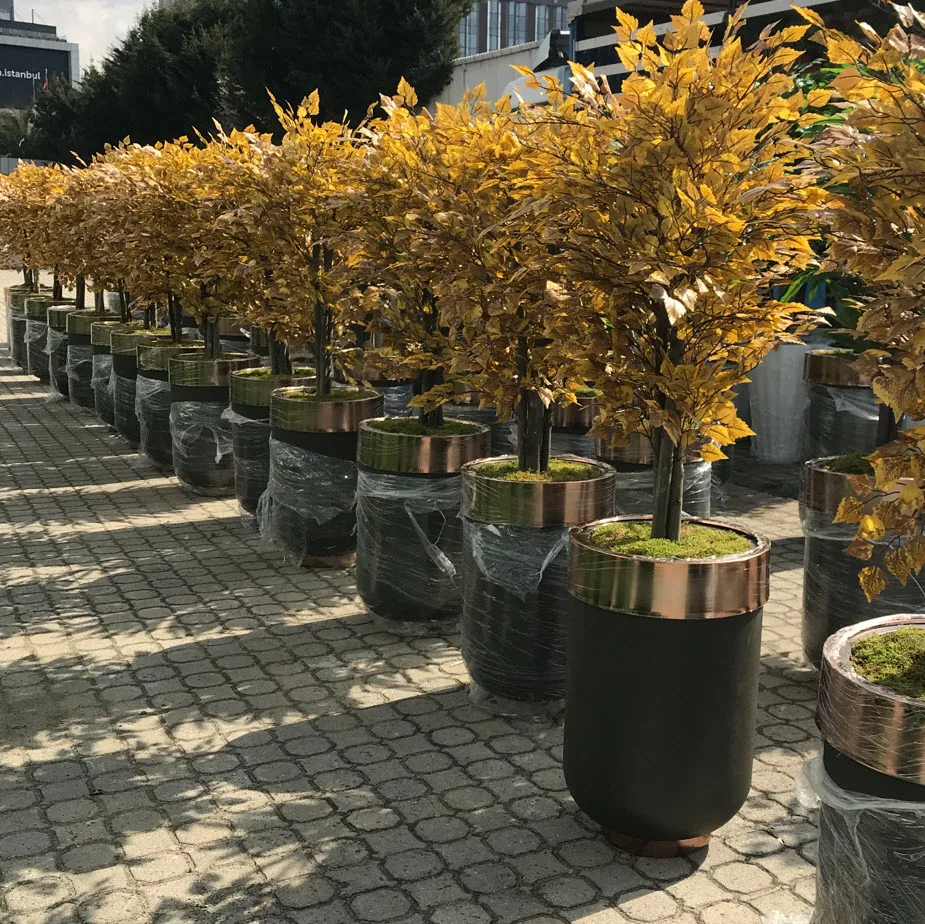 Flower Pots and Fiberglass Planters for Projects Indoor and Outdoor Use Custom Size  Color Available Fiberglass Vase Decoration