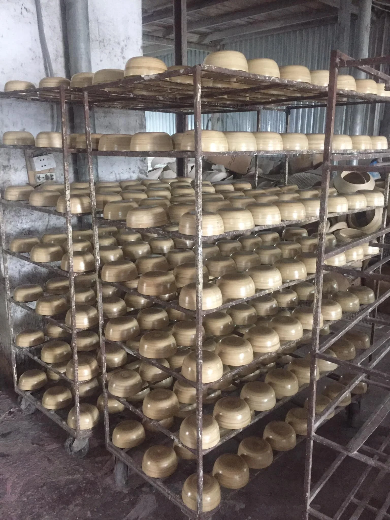 Set of 7 Bamboo Dishes to Hold Food Fruits Salads Cereals Customize Colors And Print Logo on Products Nhatminh Vietnam