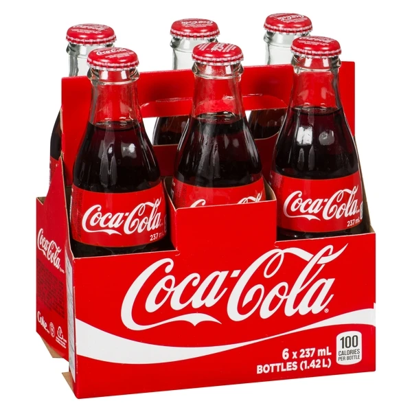 Coca-Cola CLASSIC 6X237ML-Coke оригинальный безалкогольный напиток ...