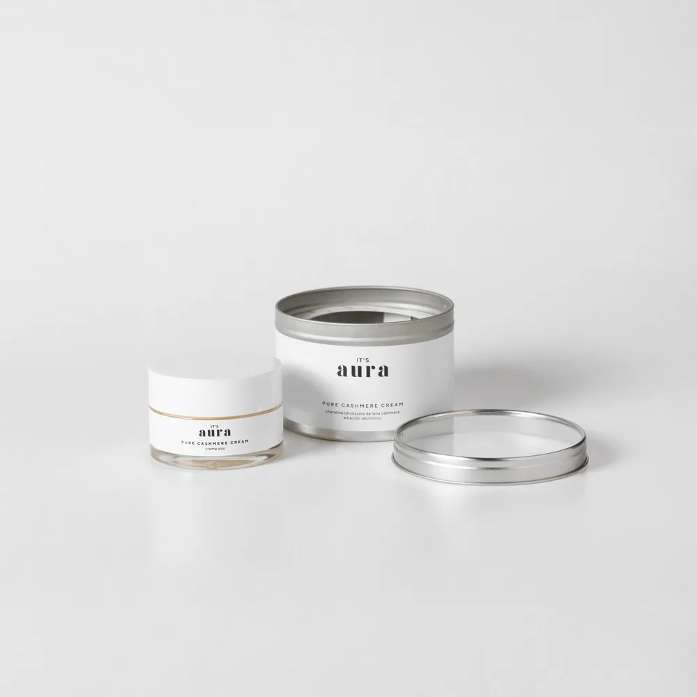 Made in Italy AntiAge Face Cream, 50ml with Hyaluronic Acid, Argan & Jojoba Oils, Goji & Rosa Canina, Organic & Vegan