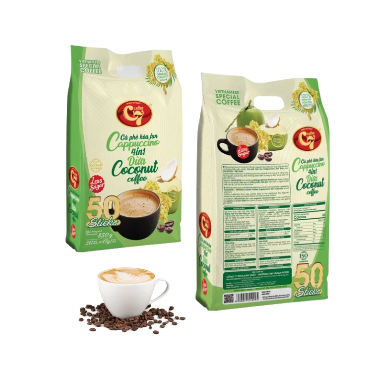 Private Label Instant Coffee Good Price For Arabica Coffee Using With Hot Water Taste As Coconut Coffee From Vietnam Supplier