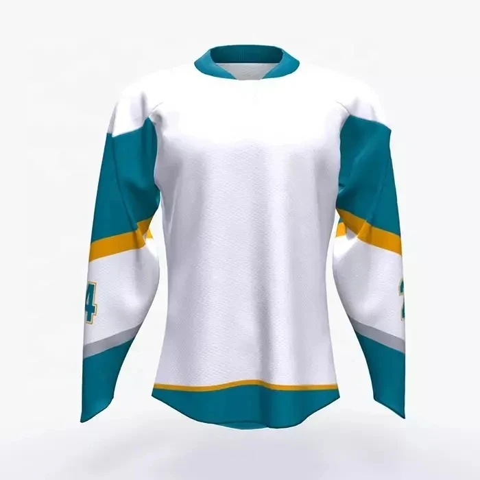 Oem Service Design Wholesale Custom Made Ice Hockey Jersey For Adults Plain Blank Ice Hockey Jersey