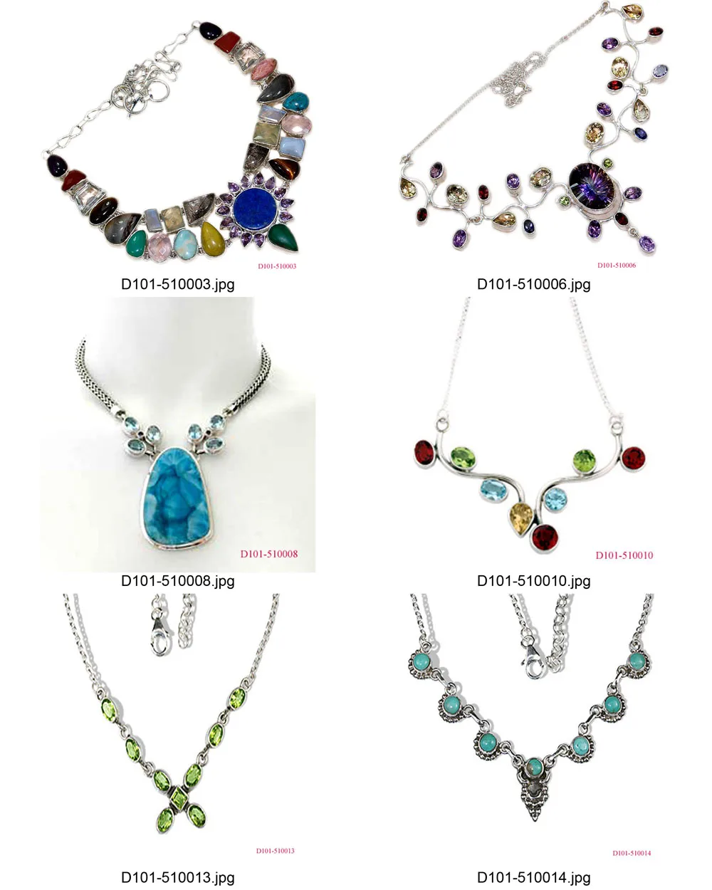 Natural Purple Copper Turquoise Gemstone Pendant 925 Sterling Silver Fine Jewelry Pendants & Charms For Women And Girl Gift