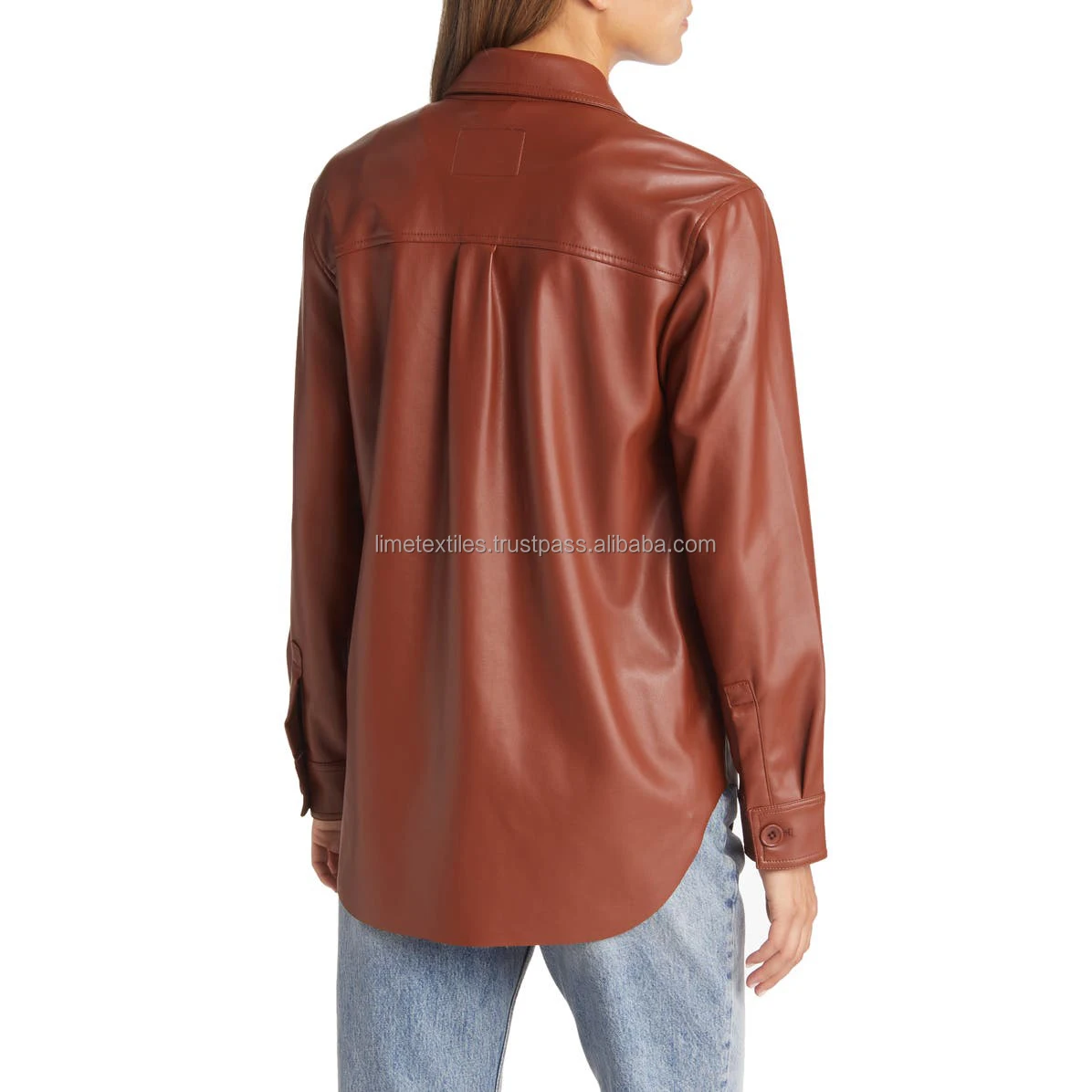 High Quality custom Long Real Leather Jacket Women Genuine Sheepskin long Leather Jackets for Ladies