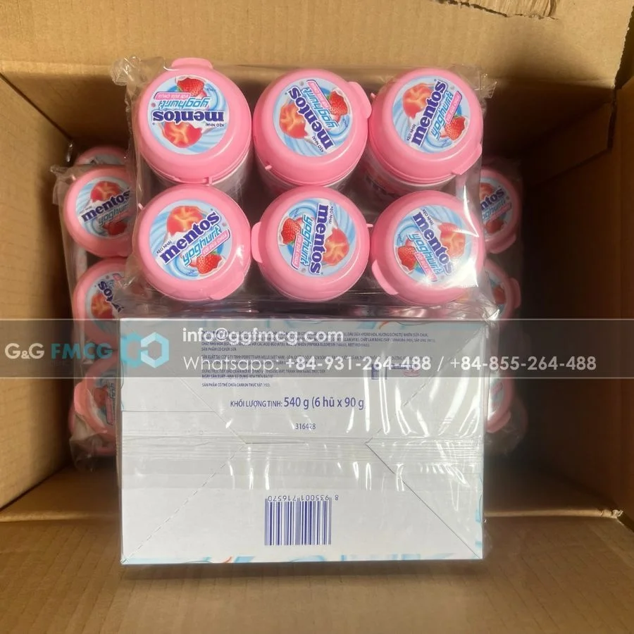 Хит продаж сладкая жевательная резинка для конфет вкусная Mentos Rainbow Candy