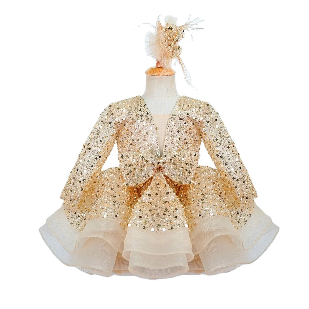 Kinderkleding Casual Princess Cut Prom Gown Dress For Kids Girls Dresses