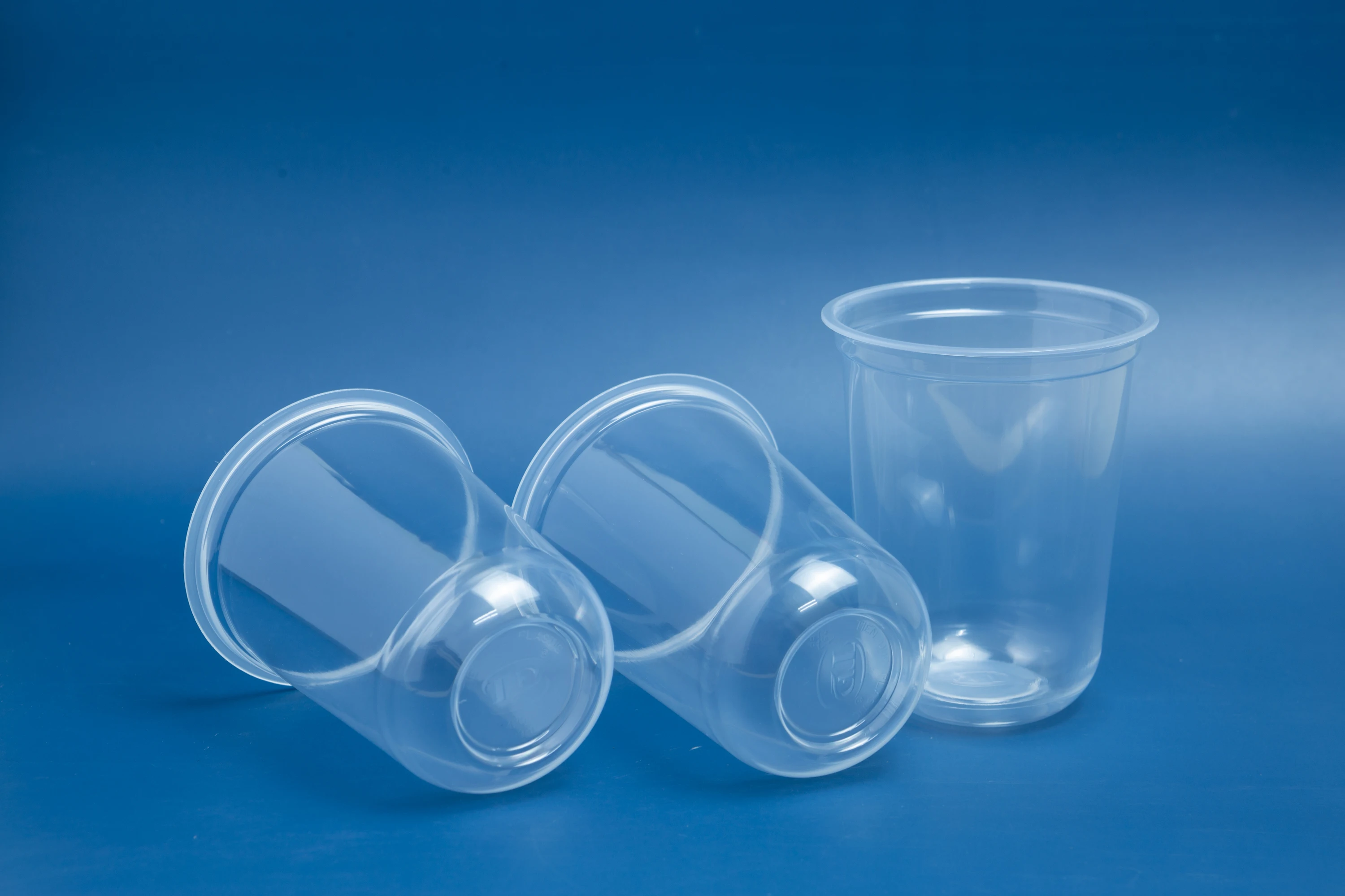 U Shape PP Plastic Cup Disposable Transparent  clear 12oz 16oz 24oz Takeaway Customized Manufacturer Good Price