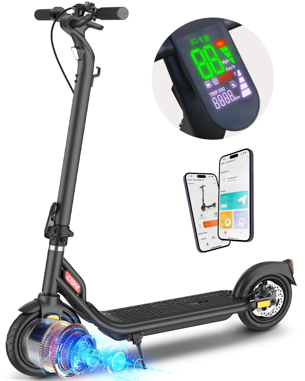 Электронное колесо E-kick E-wheel Eu склад большой быстрый Электрический скутер с подвесными двигателями 200 Вт 8 5 дюймов съемный аккумулятор для воздушных шин