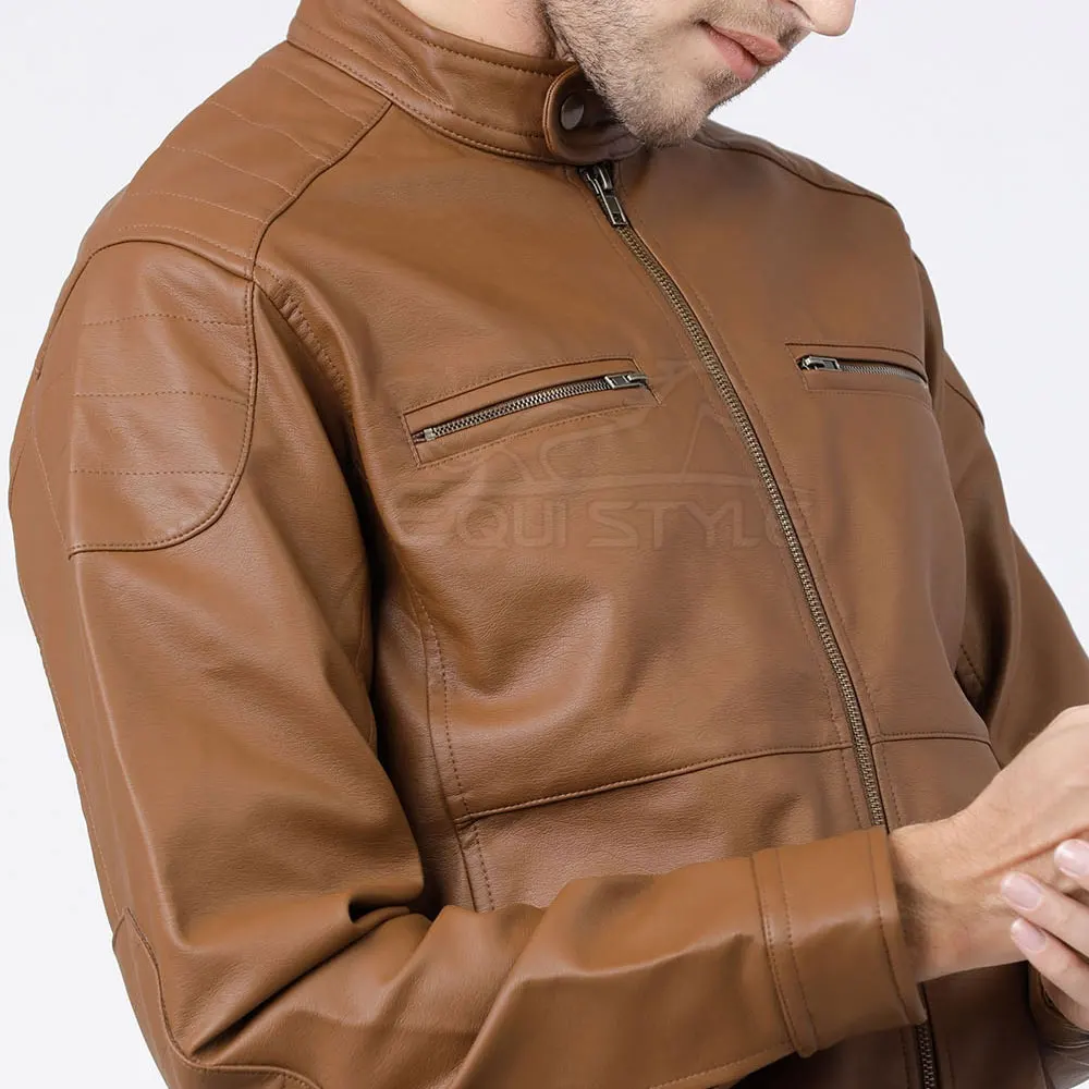 Best Price Fully Customized Men Fashion Leather Jacket Made In Pakistan Fashion Leather Jacket